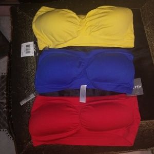 Steve Padded Bandeau Bra NWT